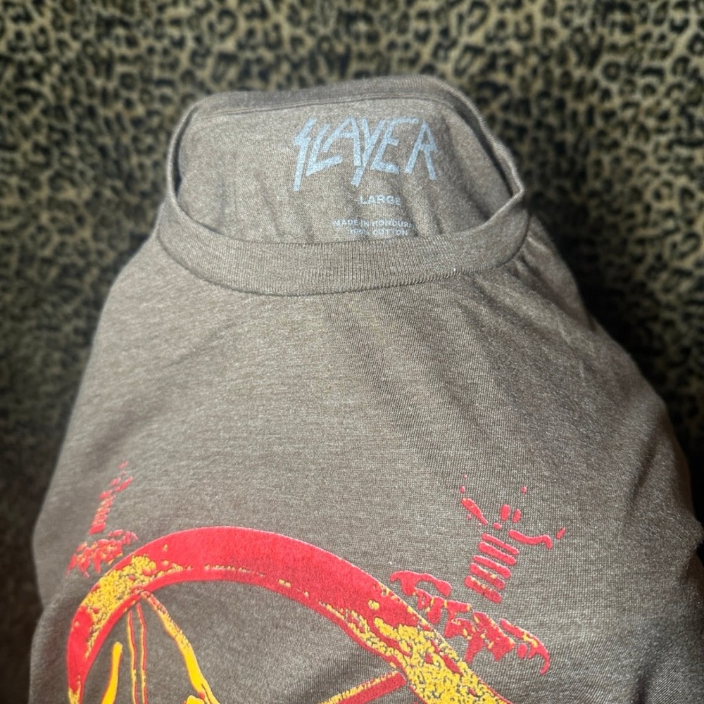 Soft Slayer Skull South Of Heaven Graphic Band Tee View 3